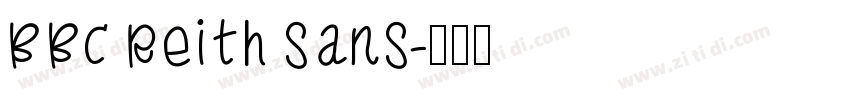 BBC Reith sans字体转换